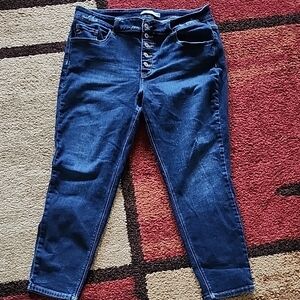 Women's Dark Blue Jeans